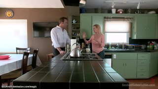 Sexy stepdaughter Belle Noire ਚਾਲ ਘਰ ਦੇ ਲਈ ਗਰਮੀ ਅਤੇ ਜਦ ਉਸ ਦੀ ਮੰਮੀ ਹੈ, ਦੂਰ ਉਸ ਦੇ stepdad ਸਟੀਵਨ St Croix ਨੂੰ ਪੇਸ਼ ਕਰਦਾ ਹੈ, ਉਸ ਨੂੰ ਬੀ ਦੀ ਏਸ ਏਮ ਸੈਕਸ