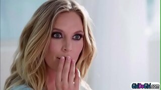 Stepmom मोना शिकवू AJ चिळकांडी तंत्र