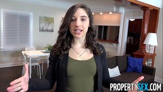 PropertySex - student fuck hot ass eiendomsmegler