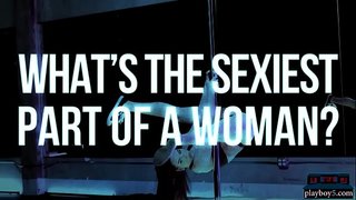 Drobná latina teenie tance a dostane nahý na Playboys holé fitness